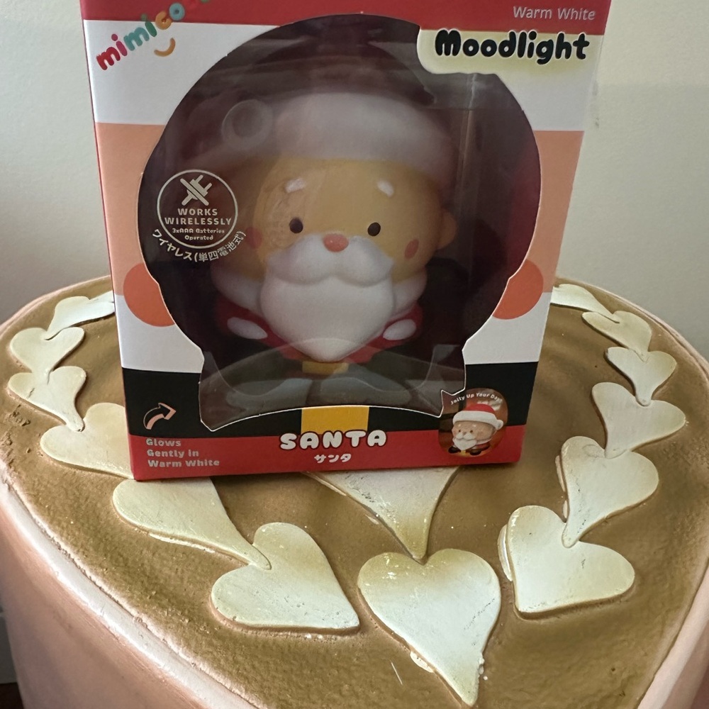 MIMI & COCO Santa Moodlight - Warm White and Red